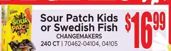 Jetro Sour Patch Kids or Swedish Fish offer