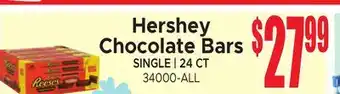 Jetro Hershey Chocolate Bars offer