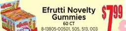 Jetro Efrutti Novelty Gummies offer