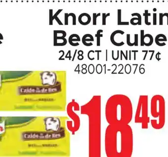 Jetro Knorr Latin Beef Cubes offer