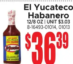 Jetro El Yucateco Habanero offer
