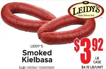 Jetro LEIDY'S Smoked Kielbasa offer