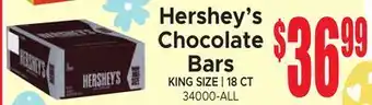 Jetro Hershey's Chocolate Bars offer