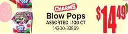 Jetro CHARMS Blow Pops offer