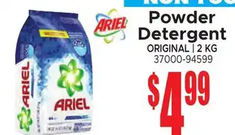 Jetro ARIEL Powder Detergent offer