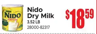 Jetro Nido Dry Milk offer