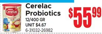 Jetro Cerelac Probiotics offer