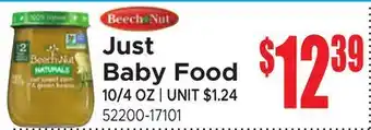 Jetro Just Baby Food offer