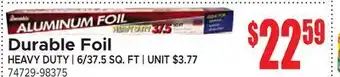 Jetro Durable Foil offer
