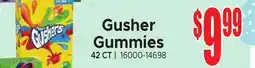 Jetro Gusher Gummies offer