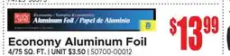Jetro Economy Aluminum Foil offer