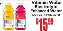 Jetro Vitamin Water Electrolyte Enhanced Water offer