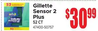 Jetro Gillette Sensor 2 Plus offer