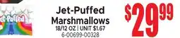 Jetro Jet-Puffed Marshmallows offer