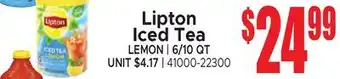 Jetro Lipton Iced Tea offer