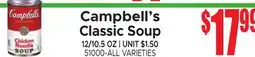 Jetro Campbell's Classic Soup offer