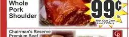 The Food Emporium Whole Pork Shoulder offer
