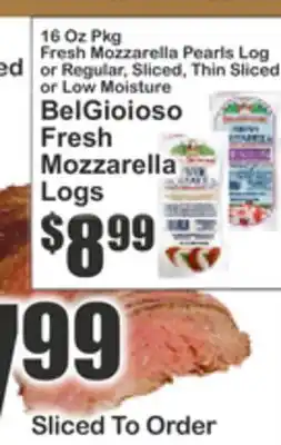 The Food Emporium BelGioioso Fresh Mozzarella Logs offer