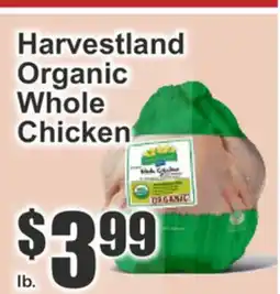 The Food Emporium Harvestland Organic Whole Chicken offer