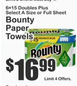 The Food Emporium Bounty Paper Towels offer