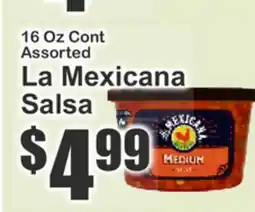The Food Emporium 16 Oz Cont Assorted La Mexicana Salsa offer