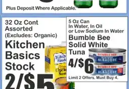 The Food Emporium Kitchen Basics Stock offer