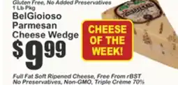 The Food Emporium BelGioioso Parmesan Cheese Wedge offer