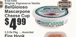 The Food Emporium BelGioioso Mascarpone Cheese Cup offer