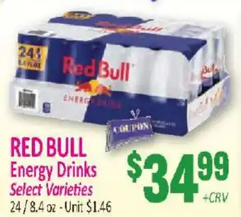Jetro RED BULL Energy Drinks offer