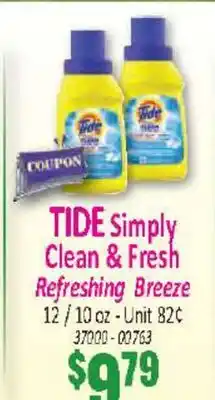 Jetro TIDE Simply Clean & Fresh Refreshing Breeze offer