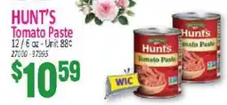 Jetro HUNT'S Tomato Paste offer