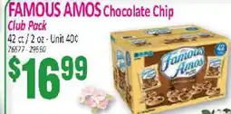 Jetro FAMOUS AMOS Chocolate Chip offer