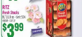 Jetro RITZ Fresh Stacks offer
