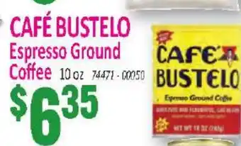 Jetro CAFÉ BUSTELO Espresso Ground Coffee offer