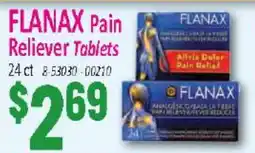 Jetro FLANAX Pain Reliever Tablets offer