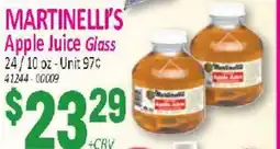 Jetro MARTINELLI'S Apple Juice Glass offer