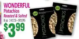 Jetro WONDERFUL Pistachios Roasted & Salted offer