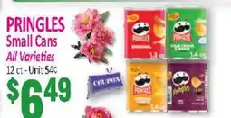 Jetro PRINGLES Small Cans offer