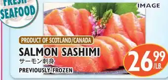 Nijiya Market SALMON SASHIMI offer