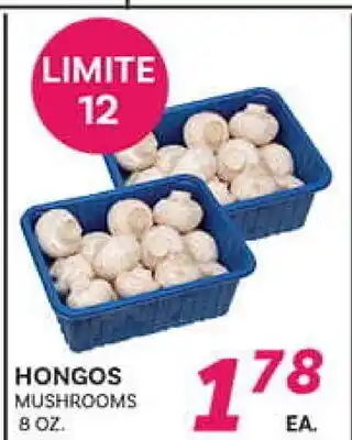 El Paso Grande MUSHROOMS offer