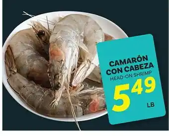 El Paso Grande HEAD-ON SHRIMP offer