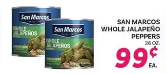 El Paso Grande SAN MARCOS WHOLE JALAPEÑO PEPPERS offer