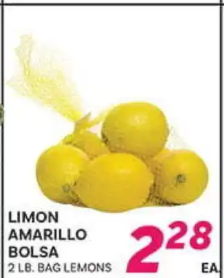 El Paso Grande LIMON AMARILLO BOLSA offer
