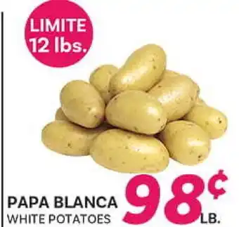 El Paso Grande PAPA BLANCA offer
