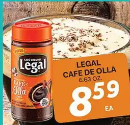 El Paso Grande LEGAL CAFE DE OLLA offer