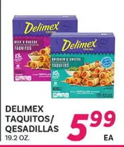 El Paso Grande DELIMEX TAQUITOS/QUESADILLAS offer