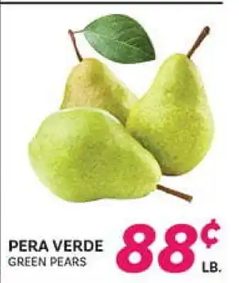 El Paso Grande PERA VERDE offer