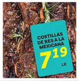 El Paso Grande COSTILLAS DE RES A LA MEXICANA offer
