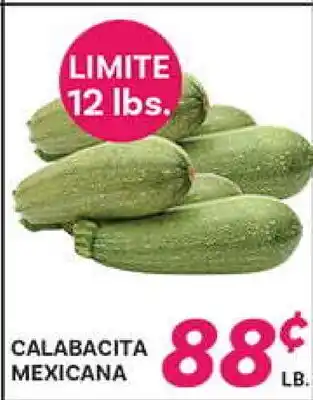 El Paso Grande CALABACITA MEXICANA offer