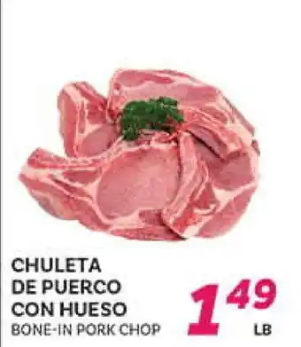 El Paso Grande CHULETA DE PUERCO CON HUESO offer